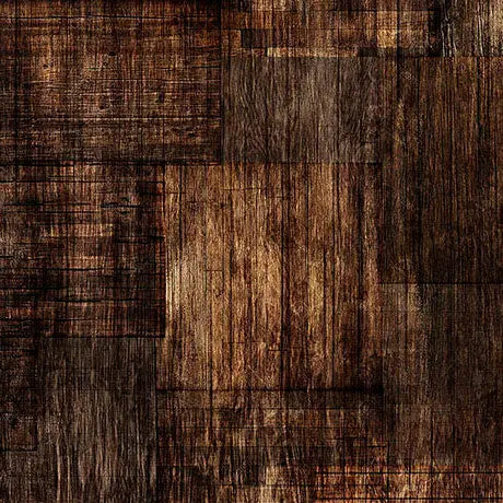 Tissu Brown Into the Woods Texture Blender Espresso par yard