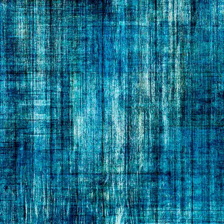 Blue Wood Texture Blender Teal Fabric - 43/44/45" Per Yard