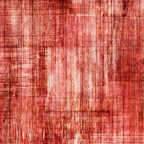 Tejido de textura de madera roja Blender Cayenne por yarda