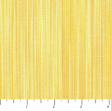 Tissu en coton teint espace jaune beurre - 44"/45" par yard