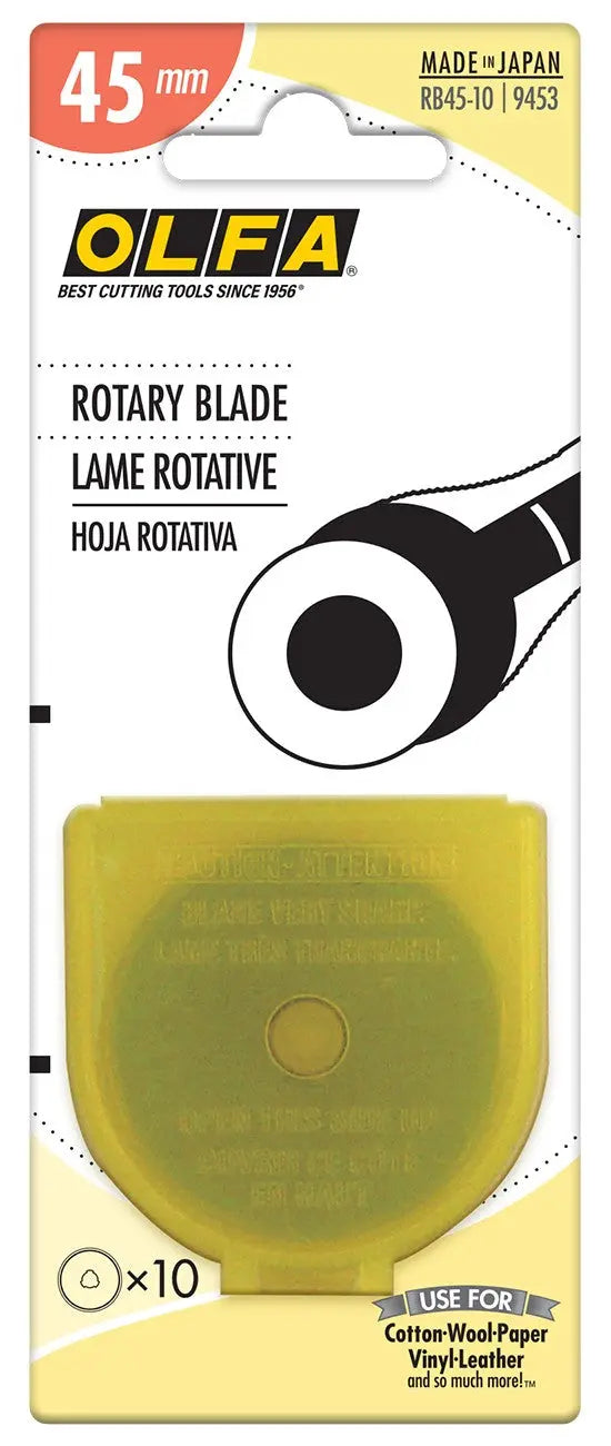 Premium 45mm Rotary Blade for Crafting