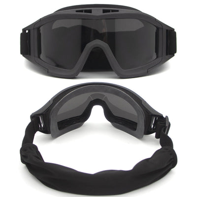 Military Tactical Goggles Outdoor Windproof Sports Army Airsoft Shooting Glasses Cycling Mountaineering Eyewear UV400 - Korvel