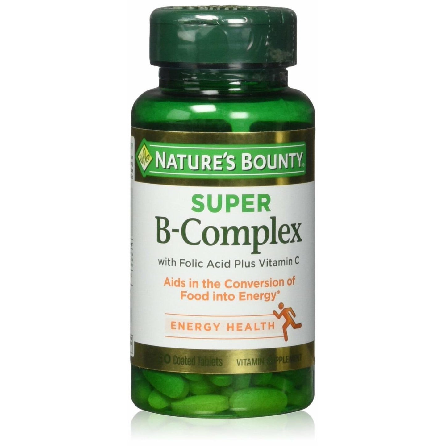 Nature's Bounty Super B Complex with Folic Acid & Vitamin C