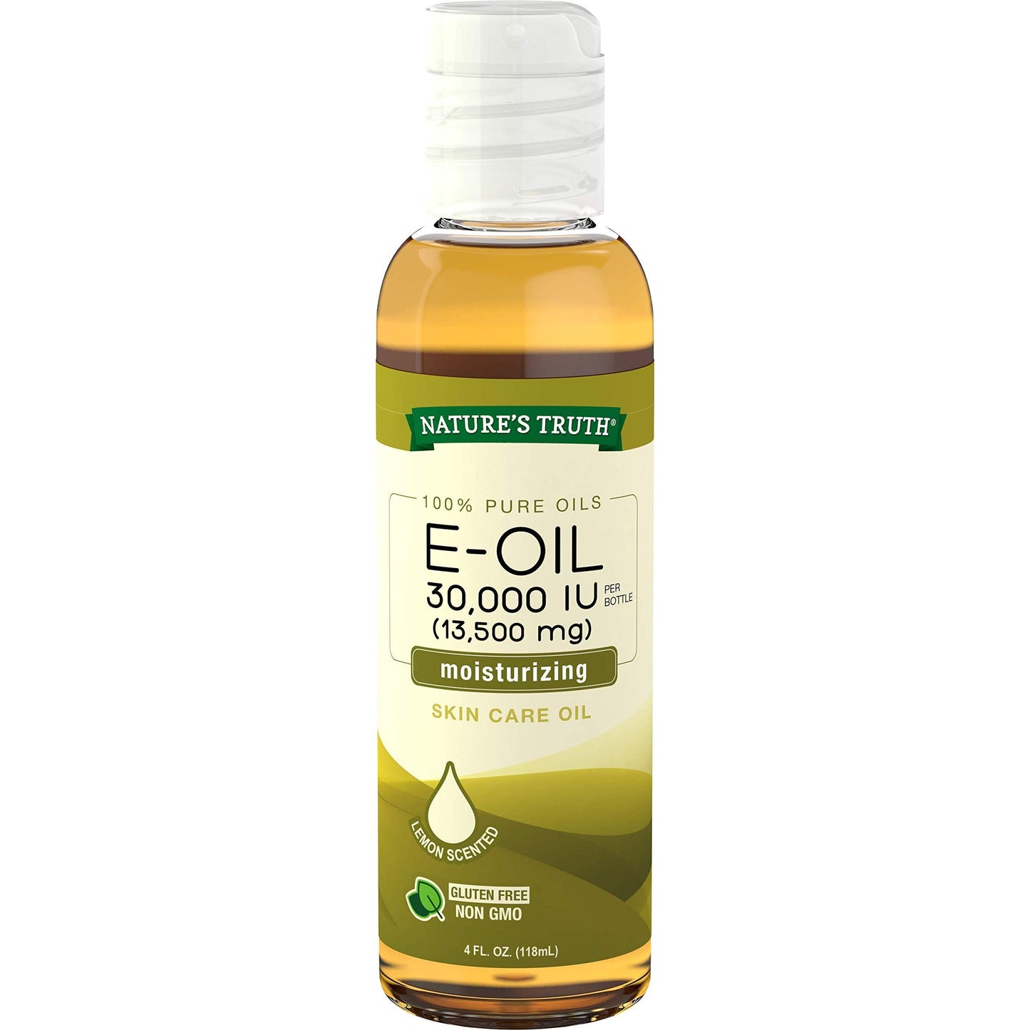 Aceite para el Cuidado de la Piel E-Oil de Nature's Truth - Con Aroma a Limón, 4 Oz