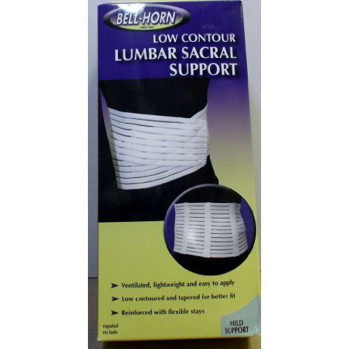 Bell-Horn Low Contour Lumbar Sacral Support - Large