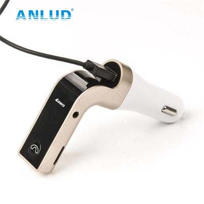 ANLUD Multifunction 4-in-1 Bluetooth FM Transmitter Car Kit