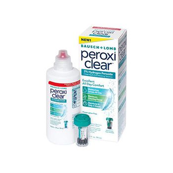 Bausch + Lomb Peroxi Clear Solución Limpiadora y Desinfectante