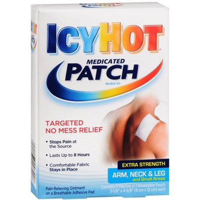 Patch de soulagement de la douleur Icy Hot Original - 5 unités