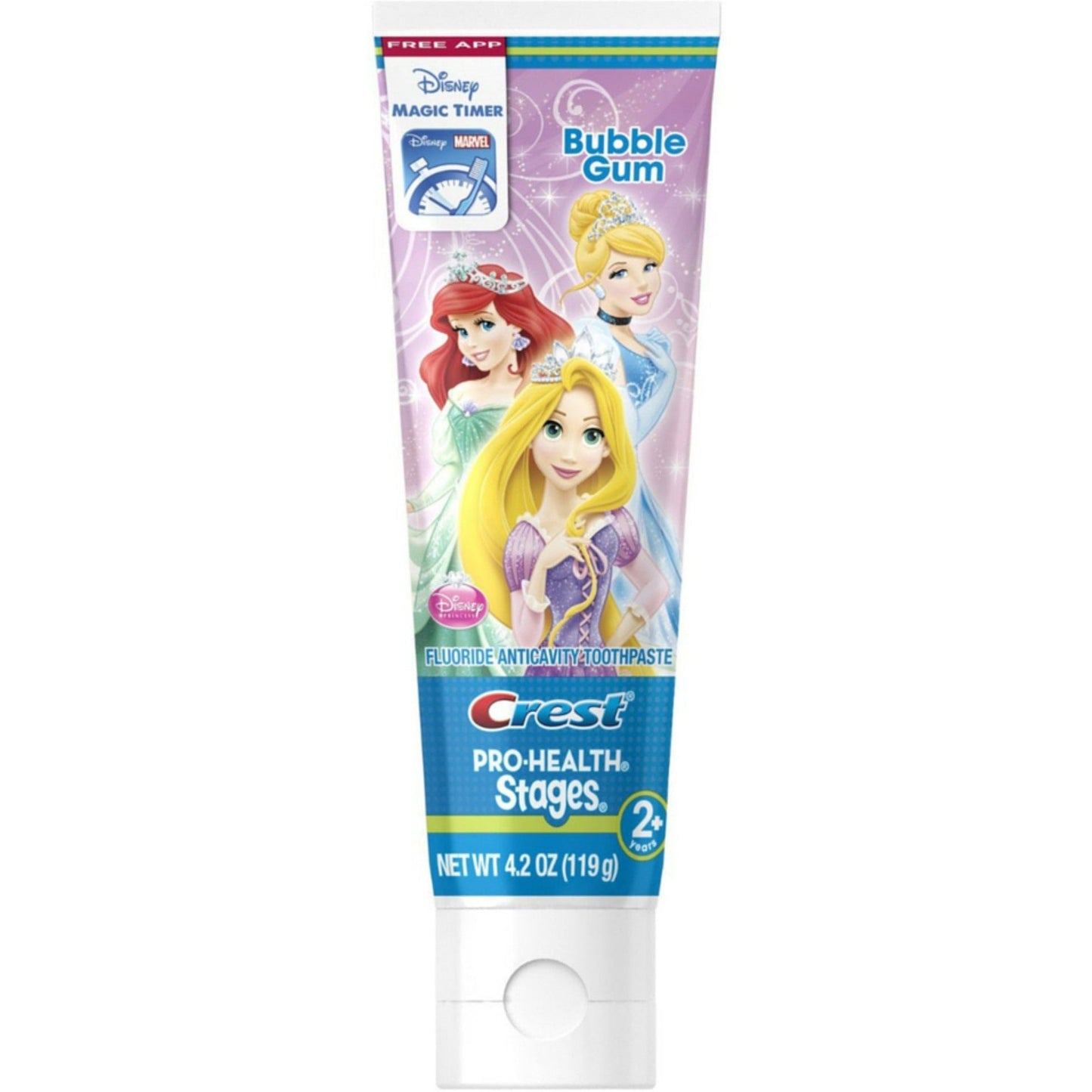 Crest Oral-B Stages Toothpaste, Disney Princess Bubble Gum Flavor