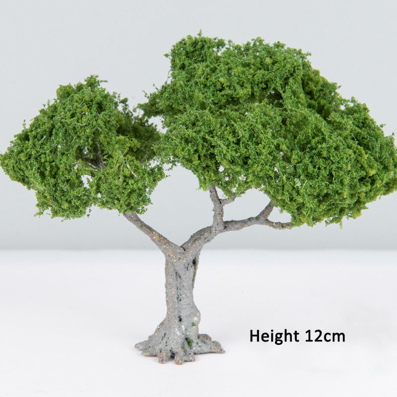 Landscape sand table model tree mini handmade micro landscape scene wire flower tree finished small tree modeling and production - Korvel