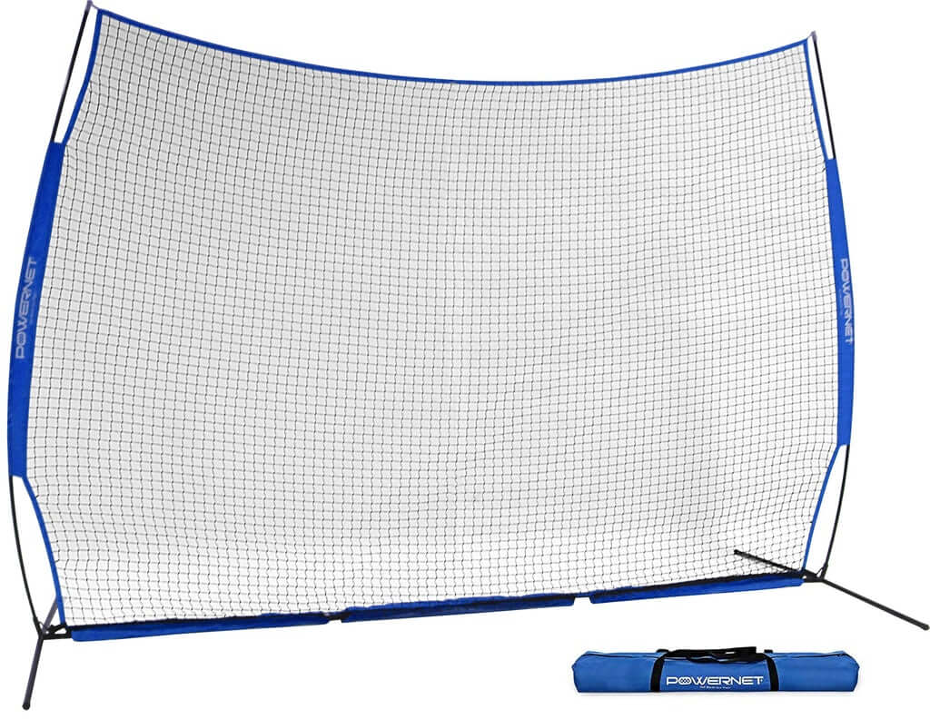 Filet de protection sportif PowerNet 12x9 pieds pour la protection des joueurs et des biens