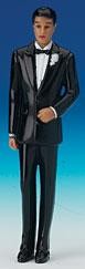 Groom Cake Topper - Black Coat - 12 Count