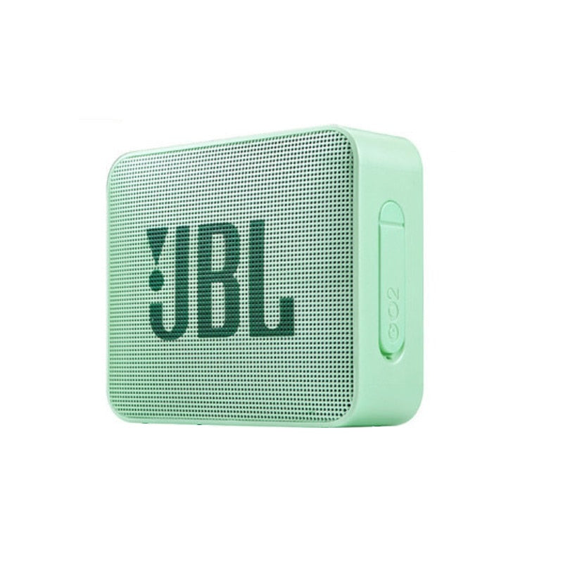 JBL Go 2 Mini Portable Wireless IPX7 Waterproof Bluetooth Speaker with Subwoofer Bass Effect - Korvel