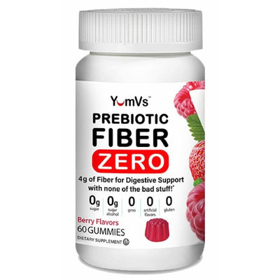 Yum Vs Prebiotic Fiber Gummies - Berry Flavors