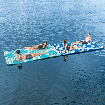 WOW Watersports Teal Palm Leaves Water Walkway