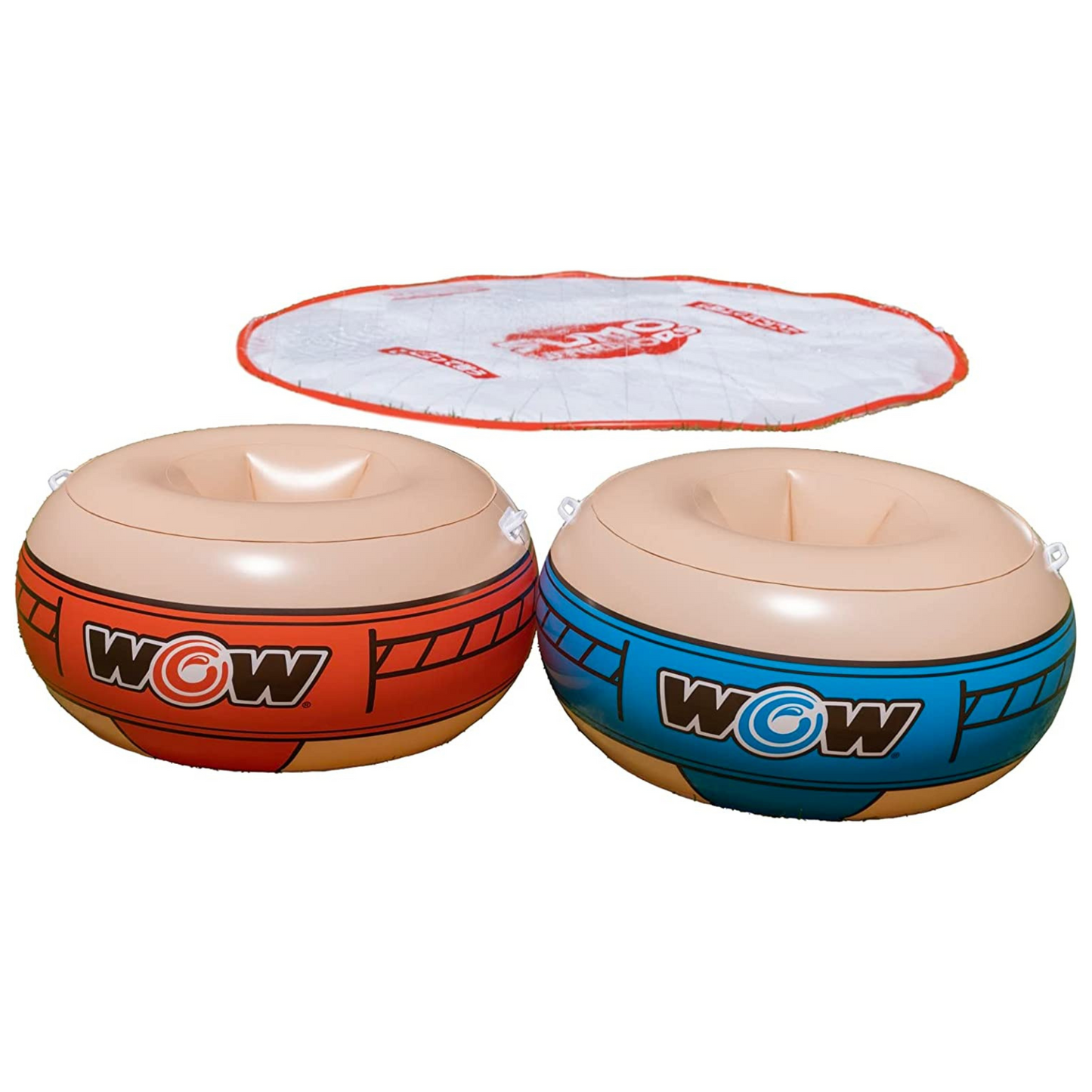 WOW Watersports 10ft Sumo Wrestling Spray Pad with Belly-Bumpers