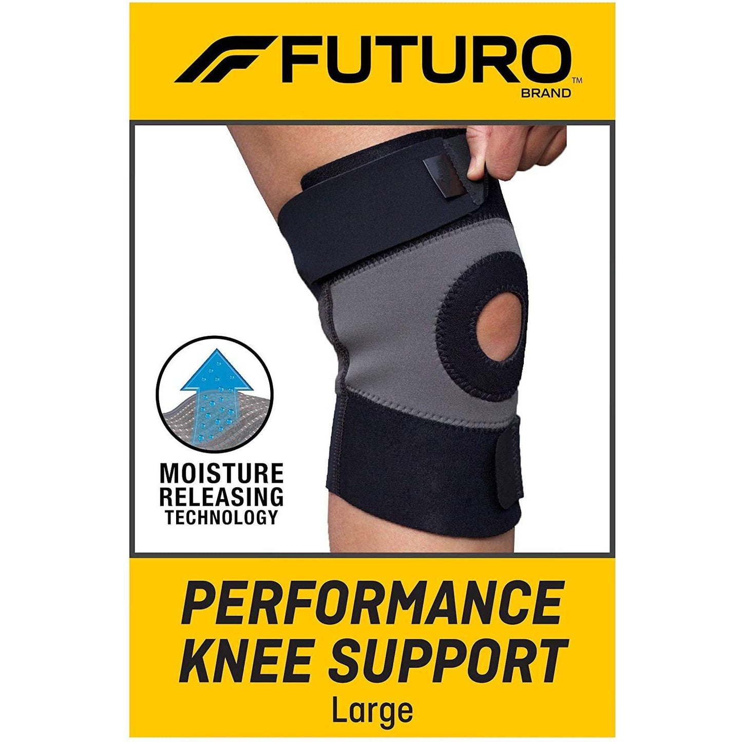 Soporte de Rodilla Futuro Sport Control de Humedad - Grande