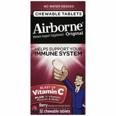 Tabletas masticables de vitamina C Berry Airborne