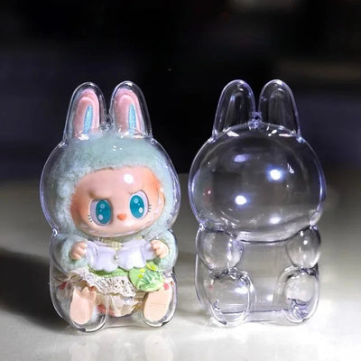17cm Labubu Protector Case - Premium Acrylic Storage Solution