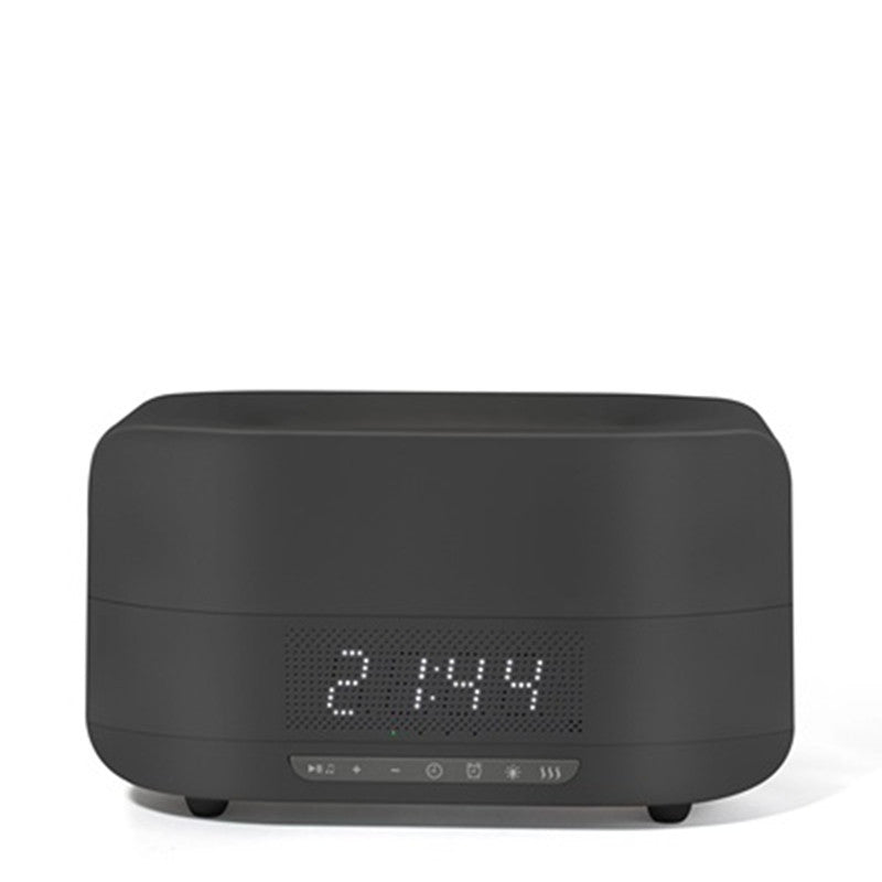 Difusor ultrasónico multifuncional con altavoz Bluetooth y reloj
