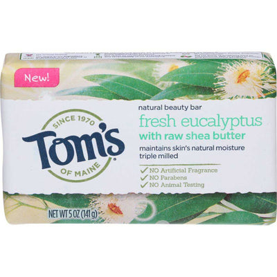 Savon Naturel Tom's of Maine, Eucalyptus Frais, 5 Oz