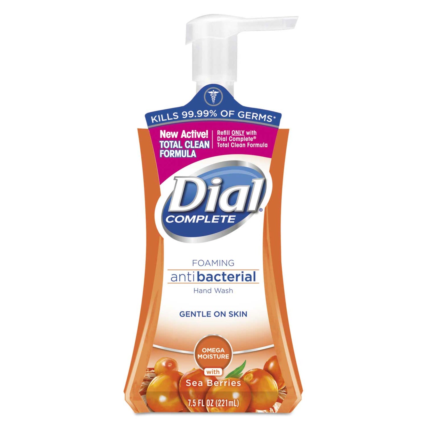 Dial Complete Sea Berries Savon Moussant Antibactérien, 7,5 oz