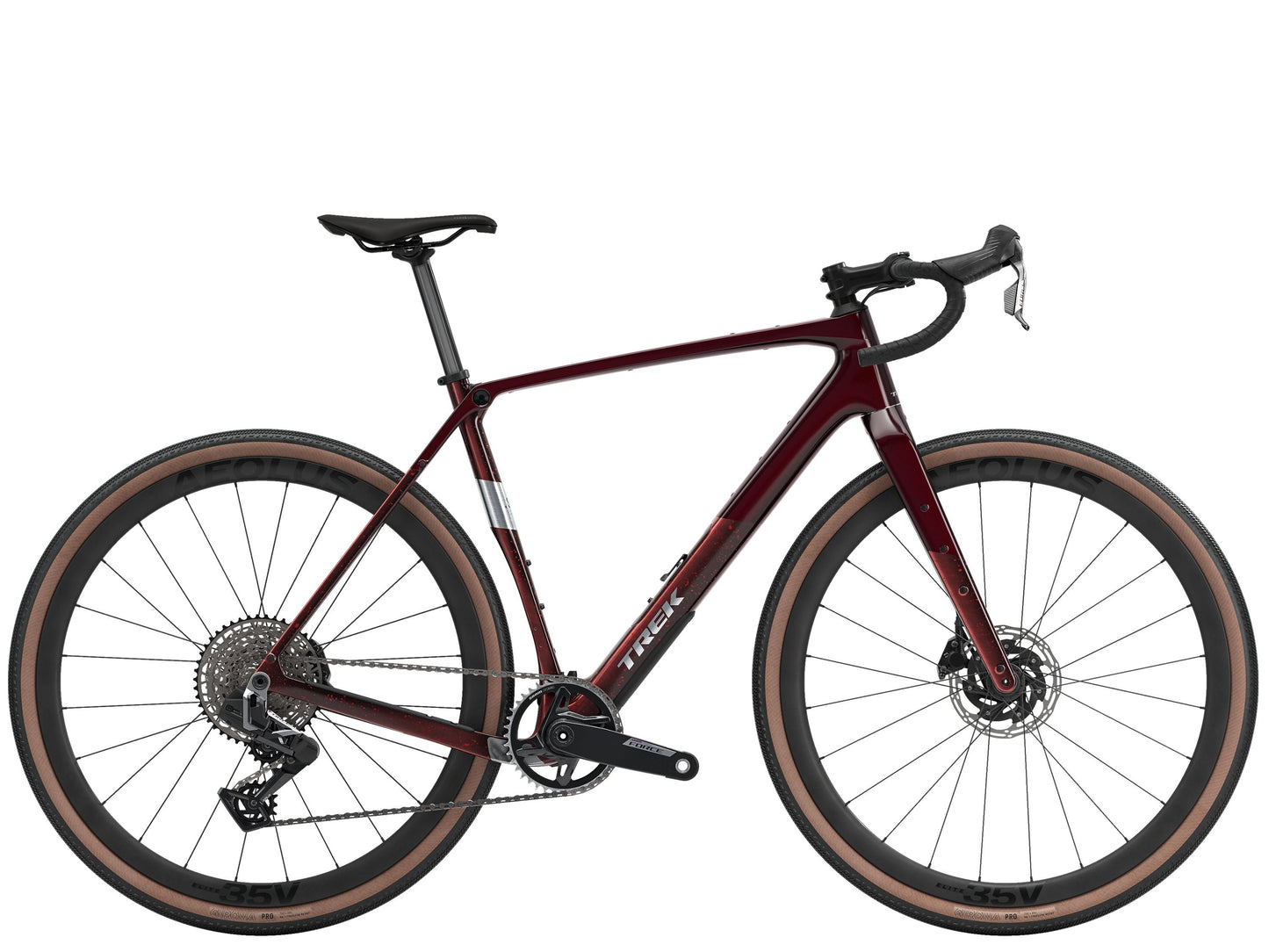 Checkpoint SL 7 AXS XL - Rojo Oscuro/Carbono Rojo Humo Salpicado