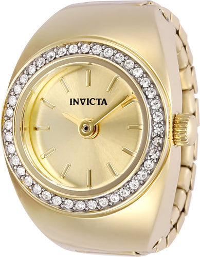 Invicta Women's Mini Watch - Elegant Gold Design