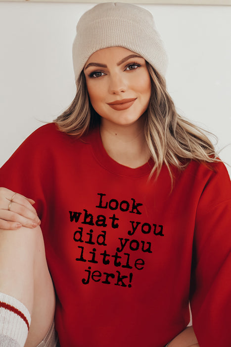 Christmas Movie Little Jerk Sweatshirt