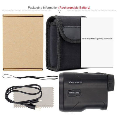 KM-M600 Laser Rangefinder High Precision Outdoor Handheld Golf Electronic Ruler Multifunctional Telescope - Korvel