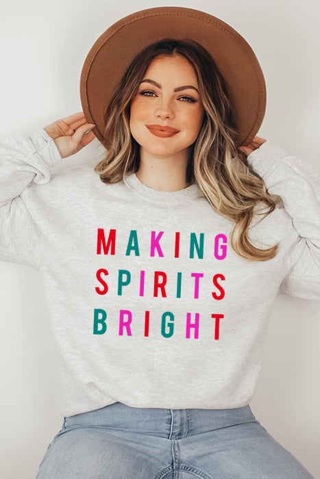 Making Spirits Bright 4902 Sweatshirt
