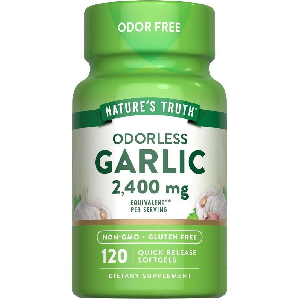Softgels de Ajo Sin Olor de Nature's Truth, 1200 Mg