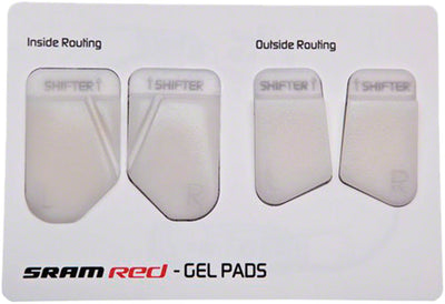 Pads de transición de palanca de manillar de gel SRAM Red