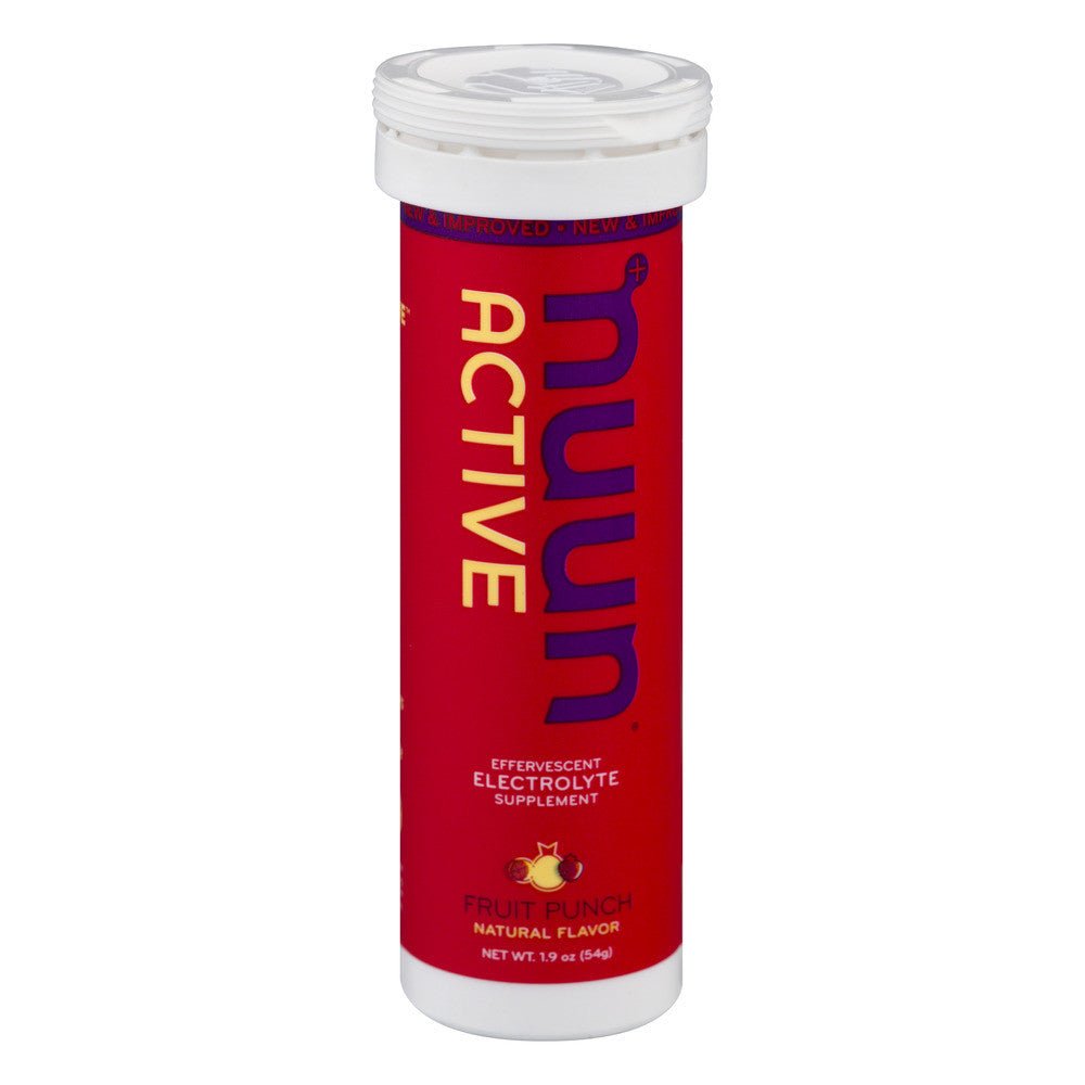 Tablettes de boisson sportive Nuun Hydration - Saveur fruit punch (10ct)