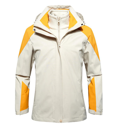Three-in-One Shell Jacket - Versatile Waterproof Outerwear