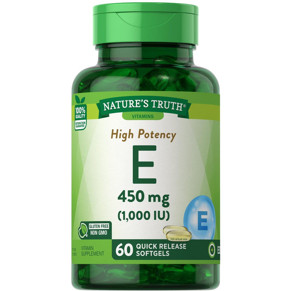 Cápsulas de Vitamina E 1000 IU de Nature's Truth