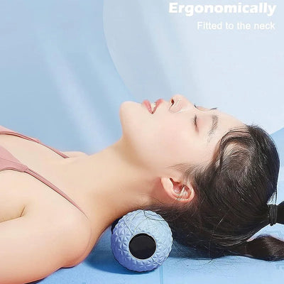 EVA Peanut Massage Ball Double Lacrosse Massage Ball Mobility Ball for Physical Therapy Deep Tissue Massage Tool Back Hand Foot - Korvel