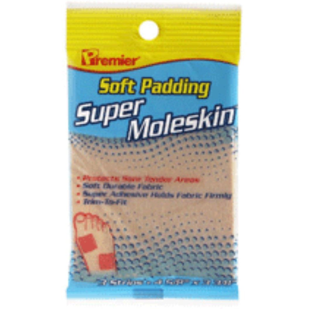 Hojas Super Moleskin Premier para el Cuidado de los Pies