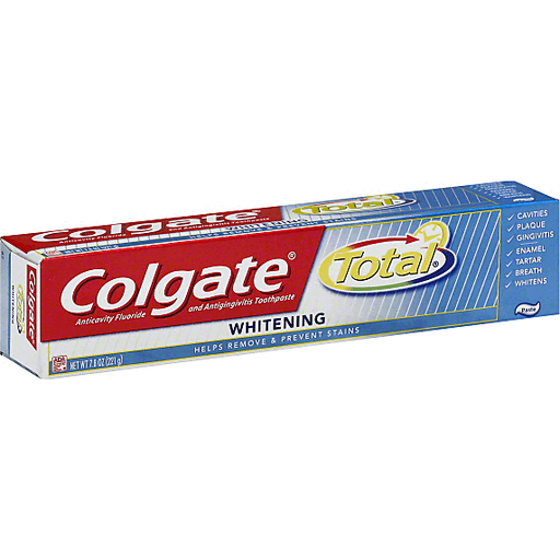 Colgate Total Anticavity Fluoride Toothpaste - Whitening Formula