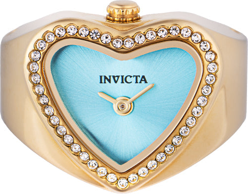 Invicta Women's Mini Ring Watch - Elegant Blue Dial