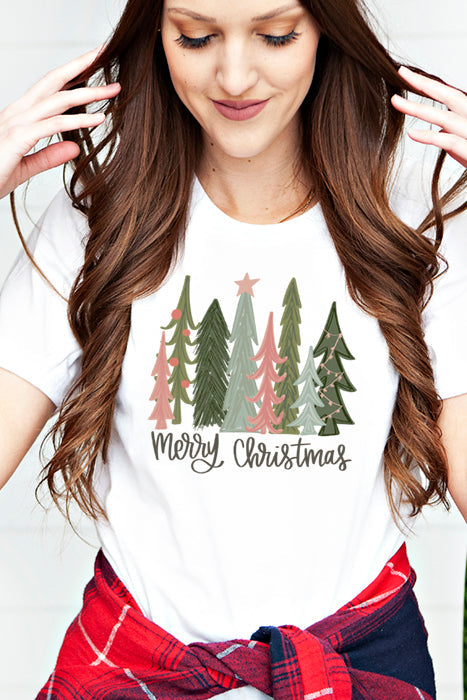 Merry Christmas Trees Unisex T-Shirt
