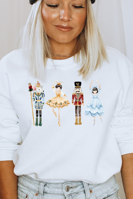 Nutcracker Sweatshirt - Unisex Cotton Blend