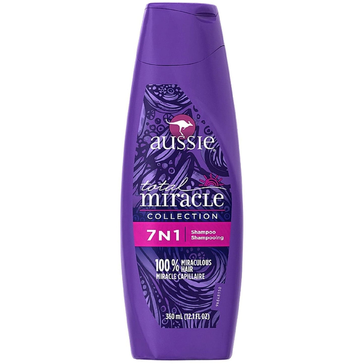 Champú Aussie Total Miracle con Aceite de Albaricoque y Macadamia, 12.1 fl oz