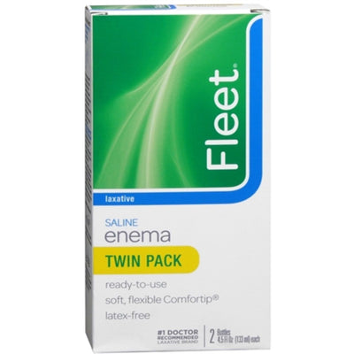 Fleet Saline Enema - Twin Pack - 9oz