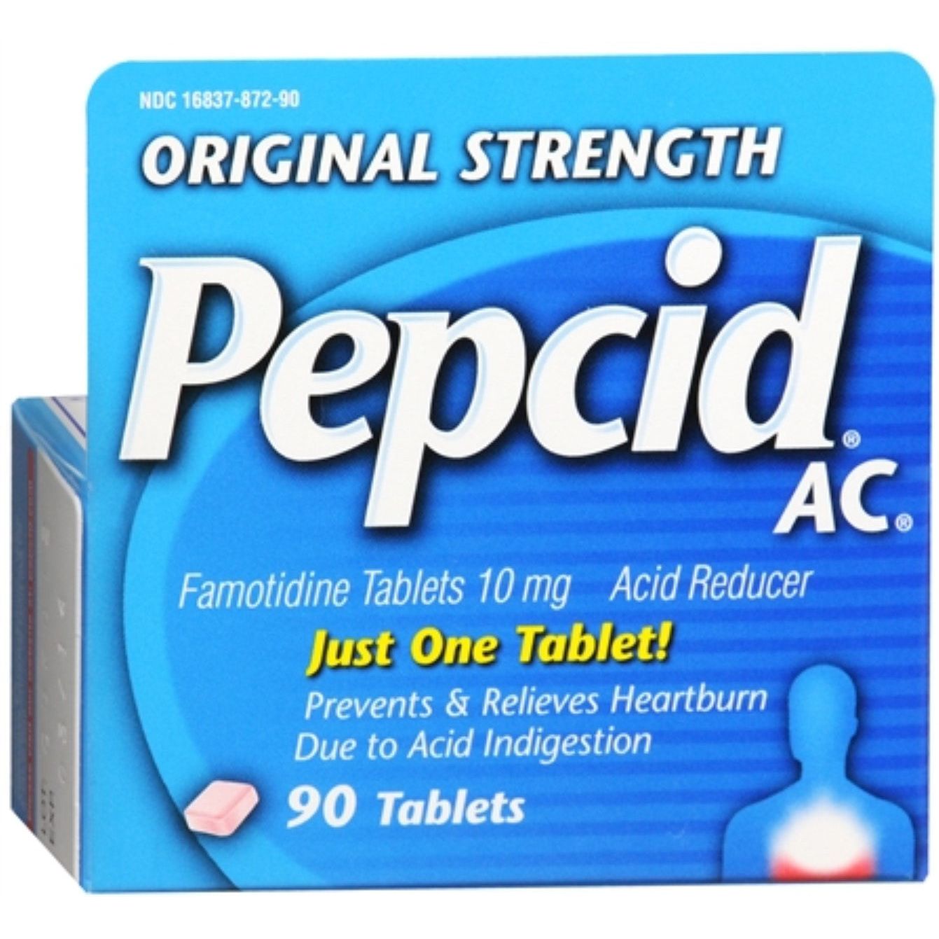 Pepcid AC Original Strength Heartburn Relief Tablets