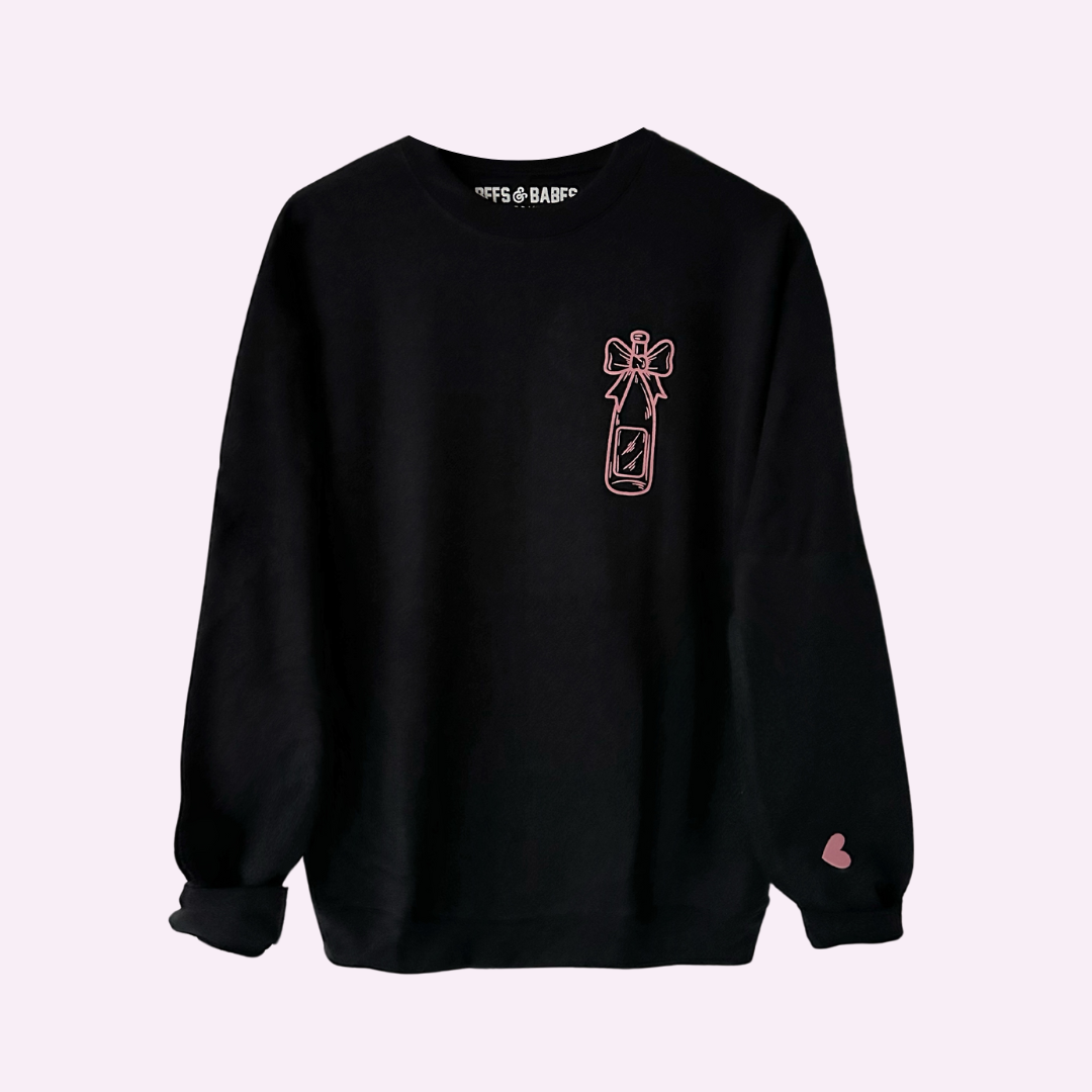 Sweatshirt imprimé Champagne Probs Social Club