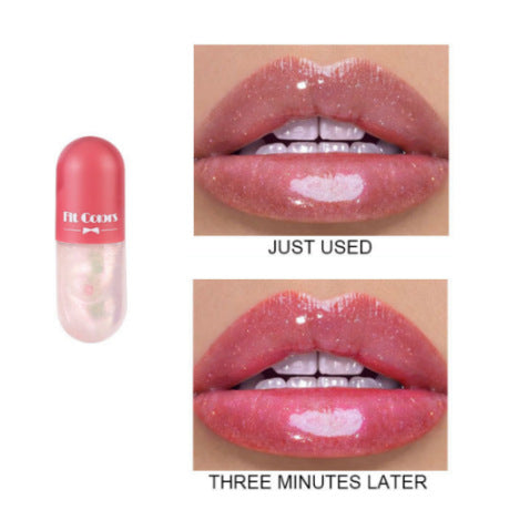 Fit Colors Mini Capsule Lip Gloss - Transparent Color Changing
