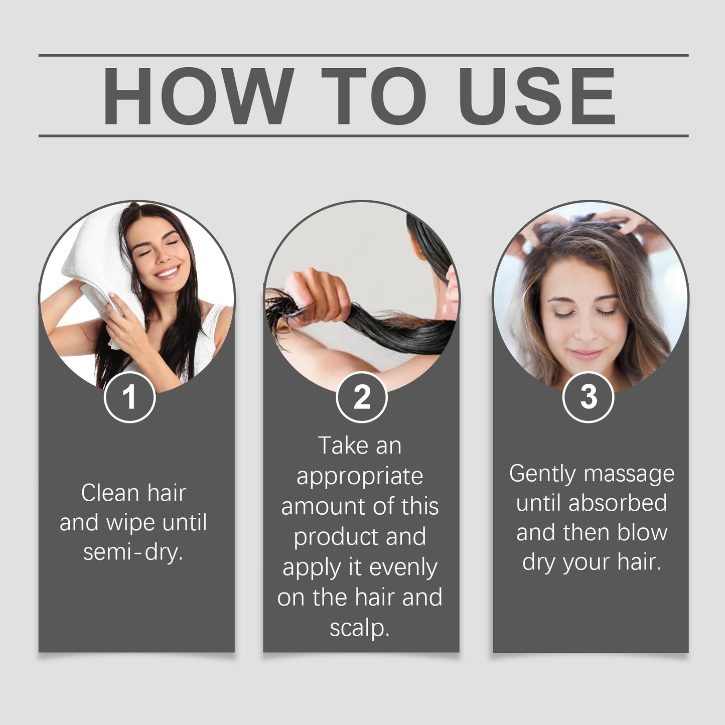 Hair Care Oil Rosemary Gentle Moisturizing Hair Care Soft Nourishing Hydrating Hair Care Essential Oil - Korvel