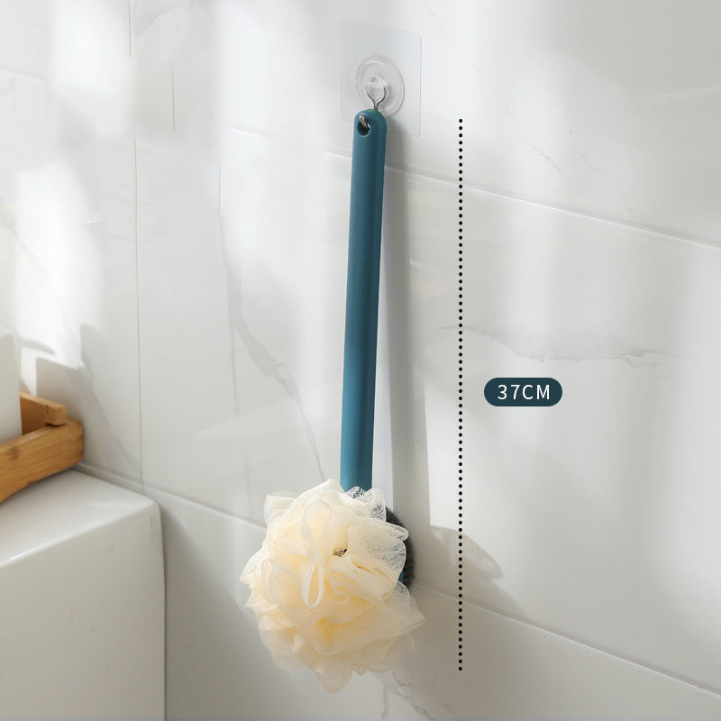 Cepillo de baño de estilo japonés con mango largo y cerdas suaves
