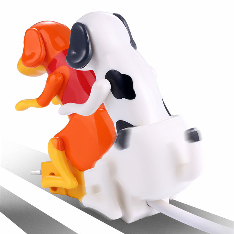 Portable Mini Cute USB 2.0 Funny Humping Spot Dog Rascal Dog Toy Relieve Pressure for Office Worker Best gift For Festival - Korvel